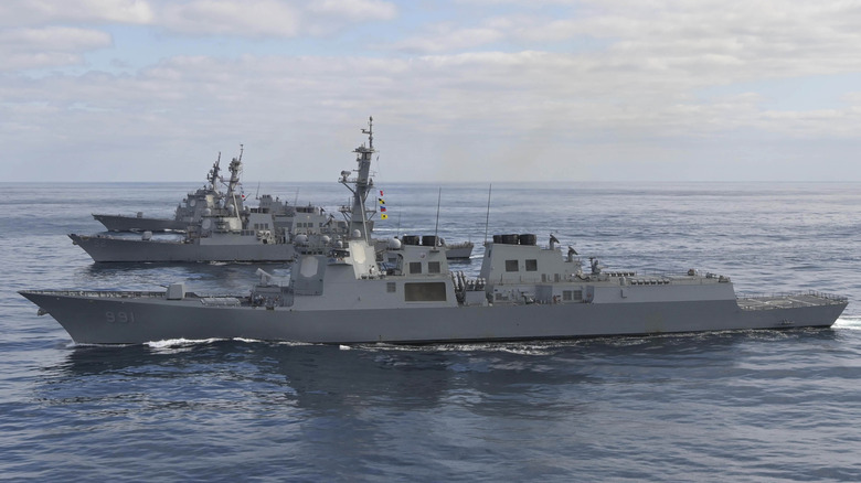 Japanese Atago class destroyer
