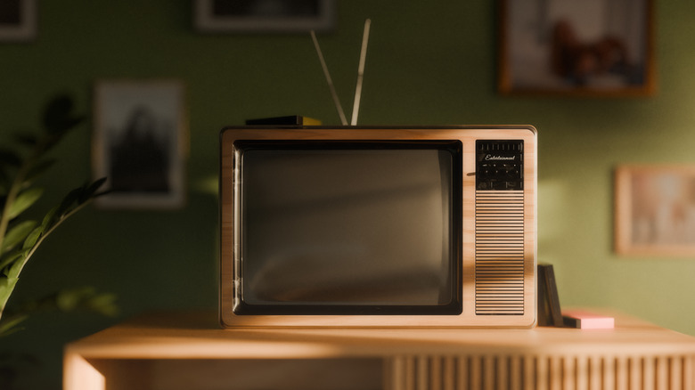 Vintage CRT TV