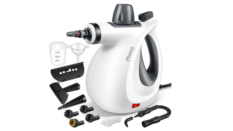 Pressure steamer on white background