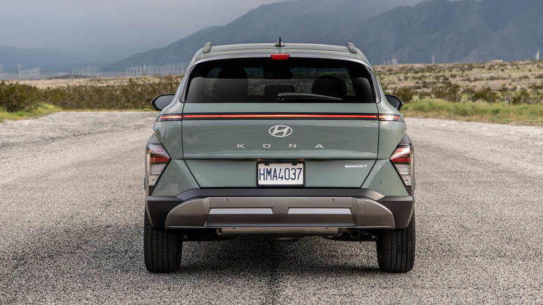 Hyundai Kona rear end