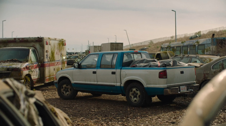 Bill's two-toned Chevy S-10 pickup truck from 