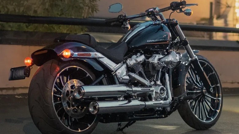 Black Harley-Davidson Breakout 117 Motorcycle