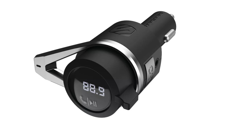 Scosche Voice Control Module on display in black