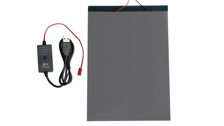 Smart/Automatic Window Tint Film on display