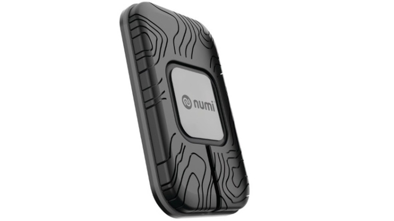 Numi Wireless Phone Charging Pad on display