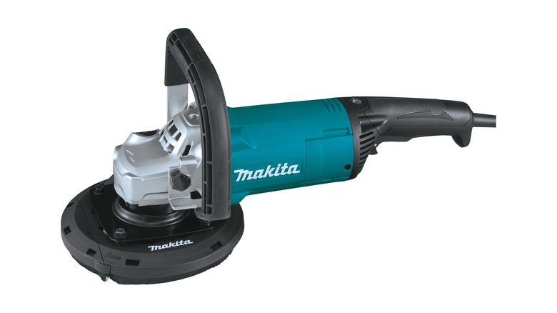 7-Inch/9-Inch Concrete Surface Planer with Dust Extraction Shroud