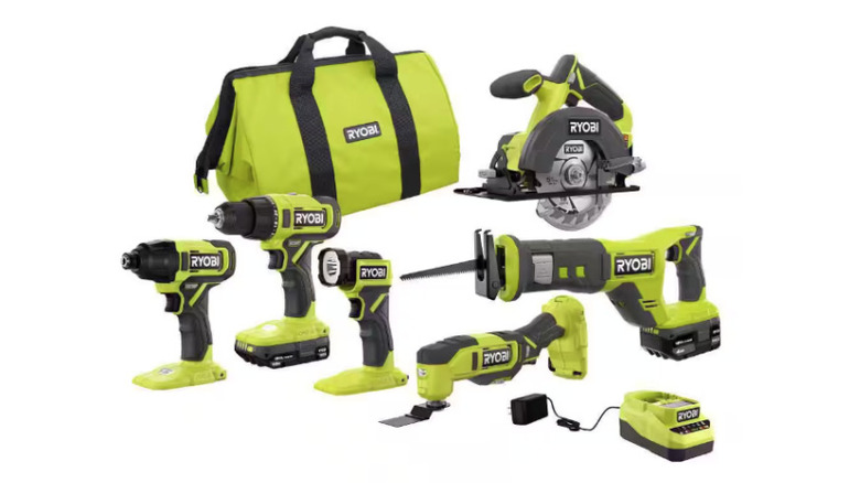 18V ONE+ 6-Tool Combo Kit on display