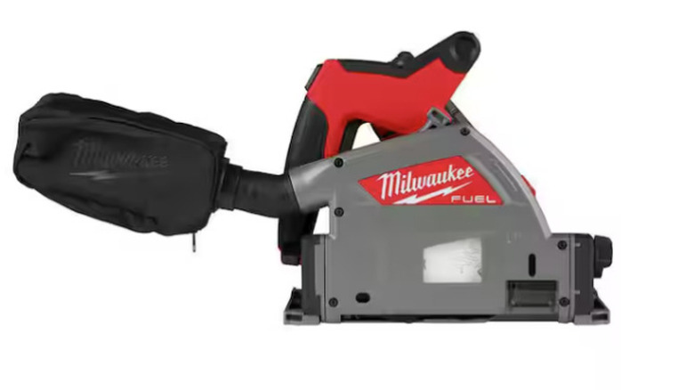 M18 Fuel Plunge Track Saw on display