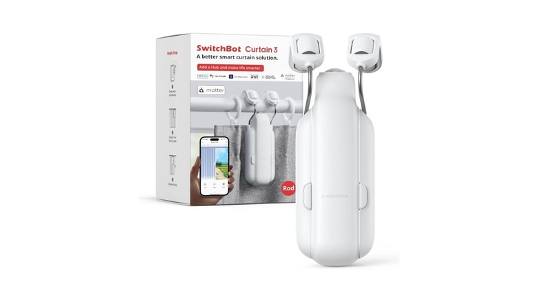 Switchbot automatic curtain opener