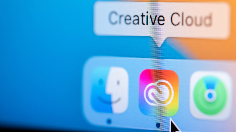 Creative Cloud app on macOS