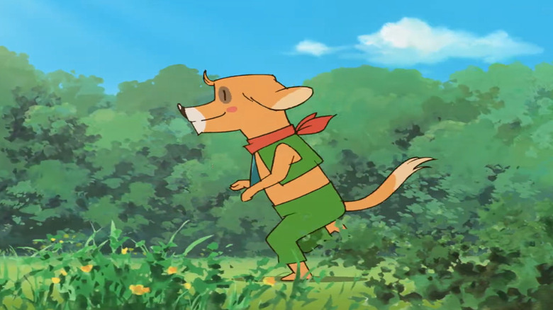 opentoonz animation example orange dog