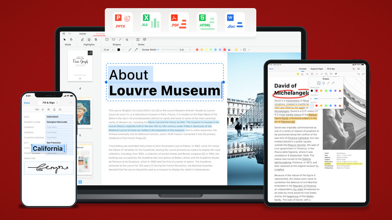 pdf gear on multiple devices