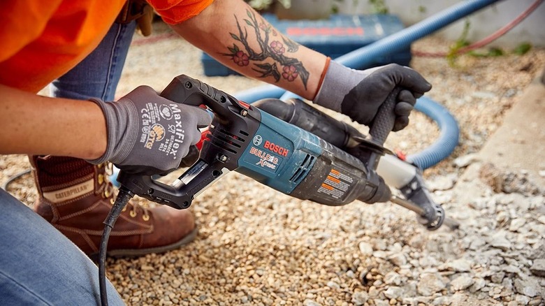Bosch corded hammer drill