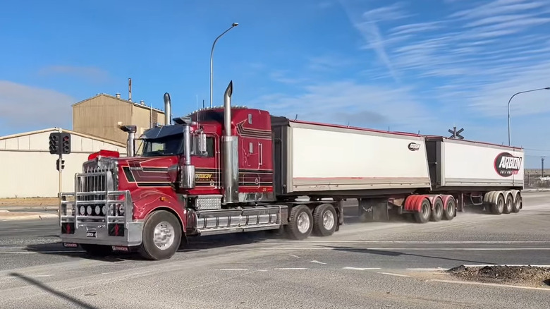 Kenworth T904 semi truck in Australia