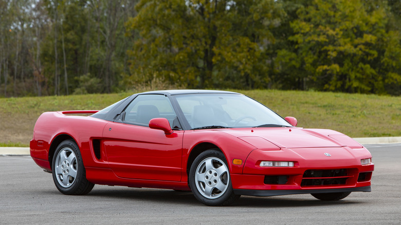 Honda NSX front 3/4 view