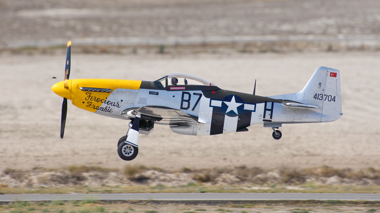 a P-51 Mustang
