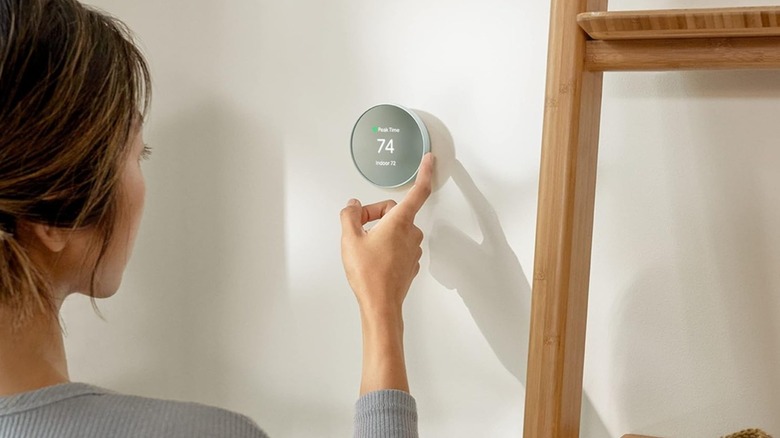 Google Nest smart thermostat
