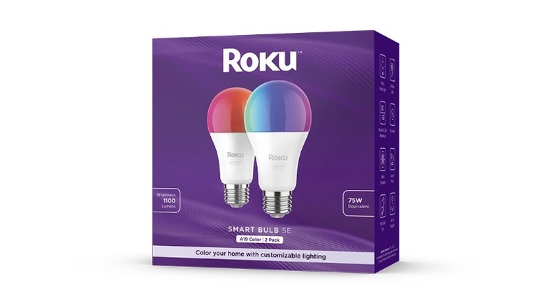 A pack of Roku bulbs