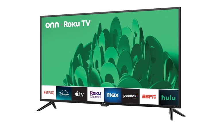 onn Roku TV on display