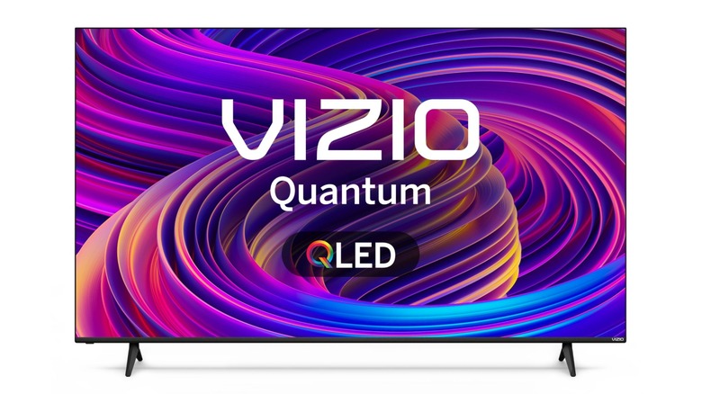 Vizio 65-inch QLED TV on display
