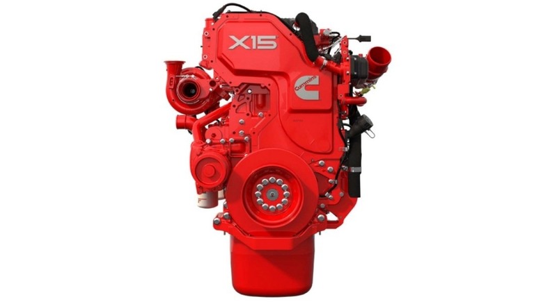 An image of the Cummins X15 Efficiency Series Euro VI engine