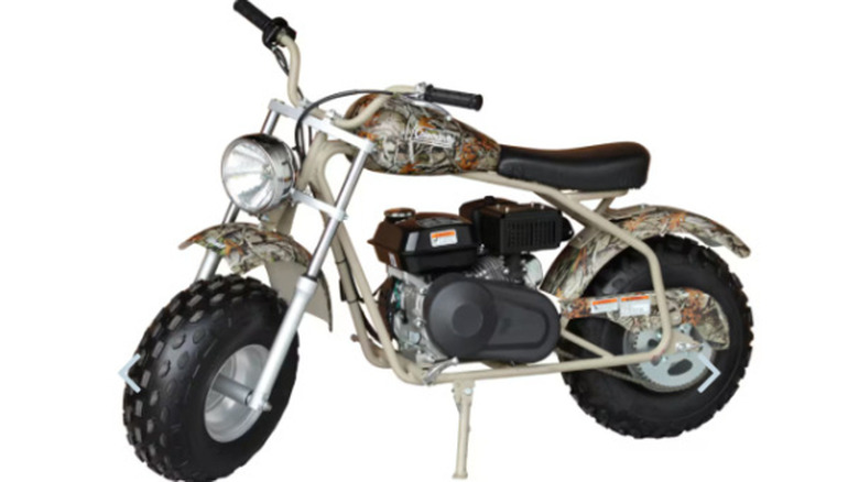 Coleman CT200U‑EX Mini Bike on display