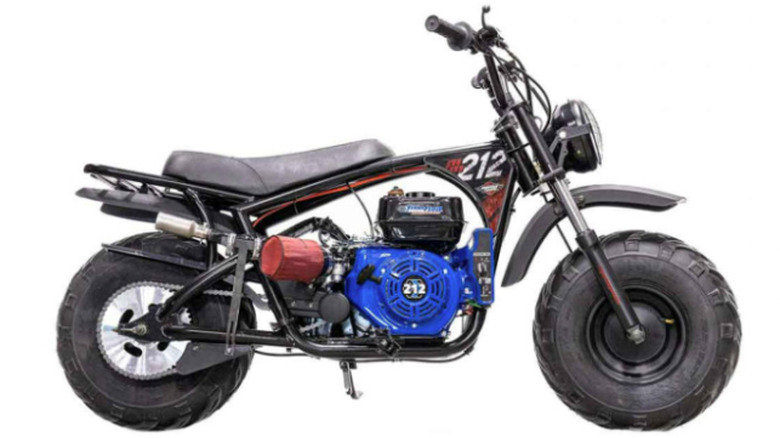 Mega Moto MM‑B212PRO 212cc on display