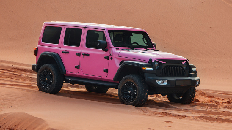 Jeet Wrangler Tuscadero 80th anniversary edition in a dessert