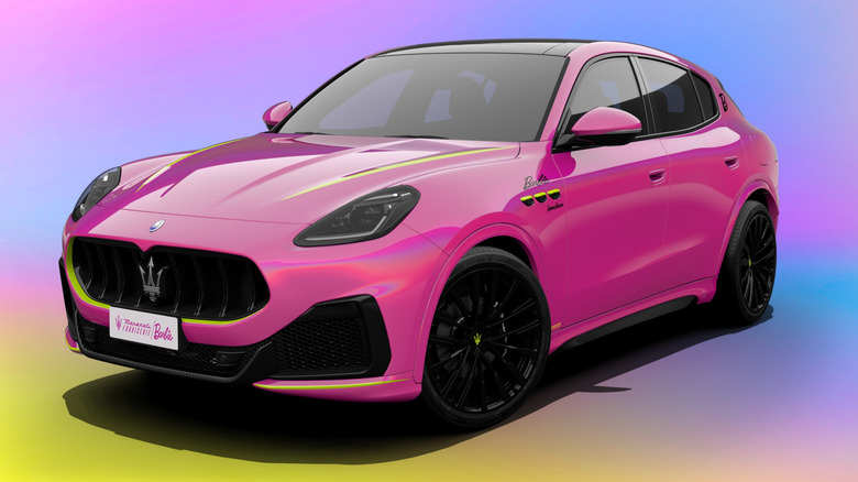 The Barbie Maserati Grecale ultra-limited Fuoriserie edition