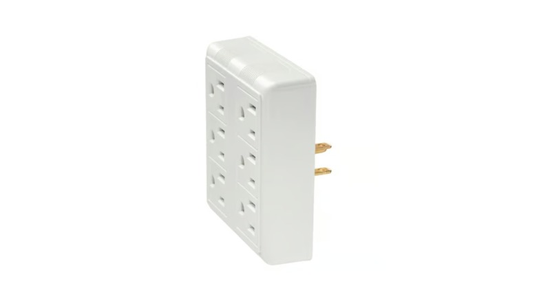 KOPPLA 6-Way Grounded Adaptor Plug