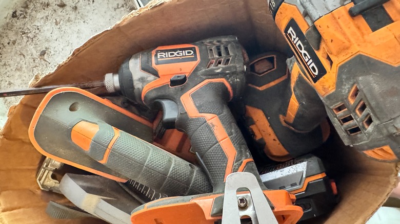 Ridgid tools in a box