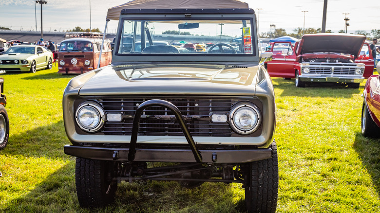 1967 Ford Bronco at a car show
