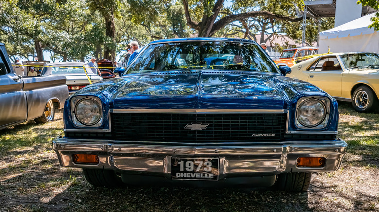 1973 Chevrolet Malibu at a car show
