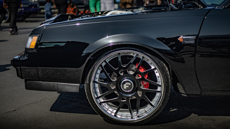Side panel of Buick GNX