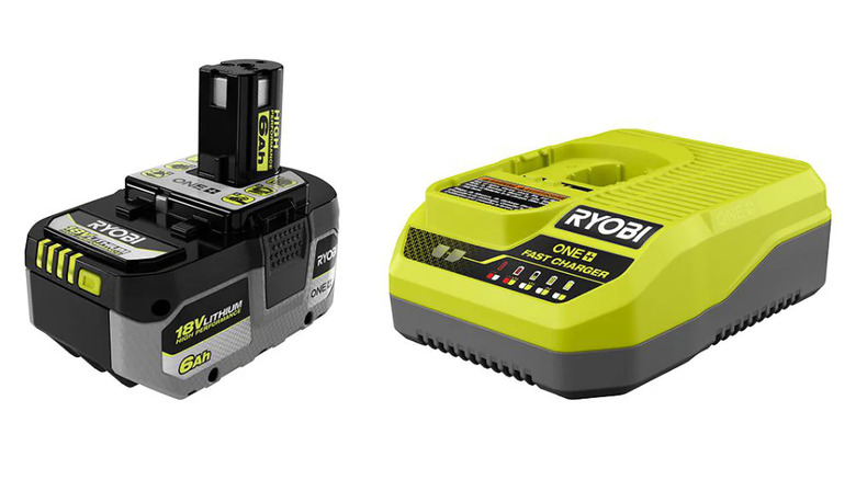Ryobi ONE+ HP 18V 6Ah Battery and Charger