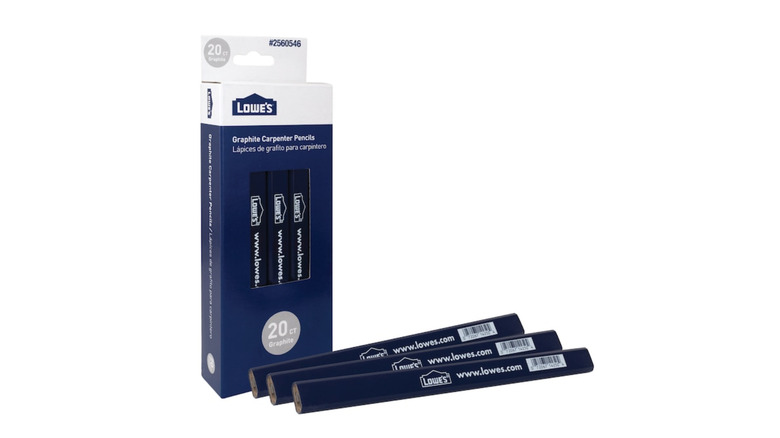 Lowe's 20-Pack Blue Carpenter Pencils
