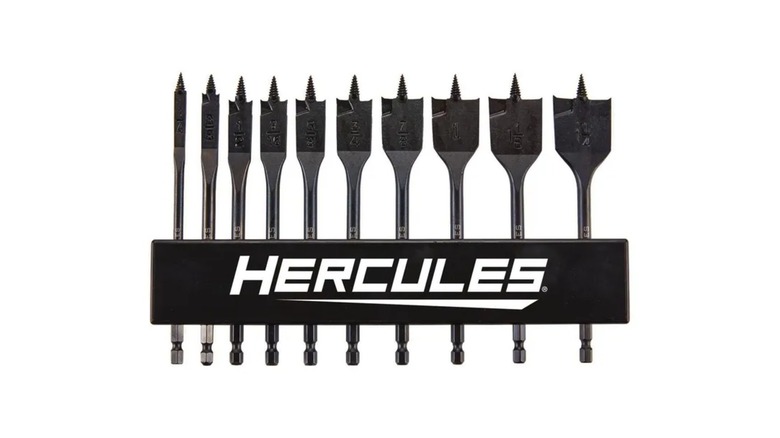 Hercules 10-Piece Spade Bit Set