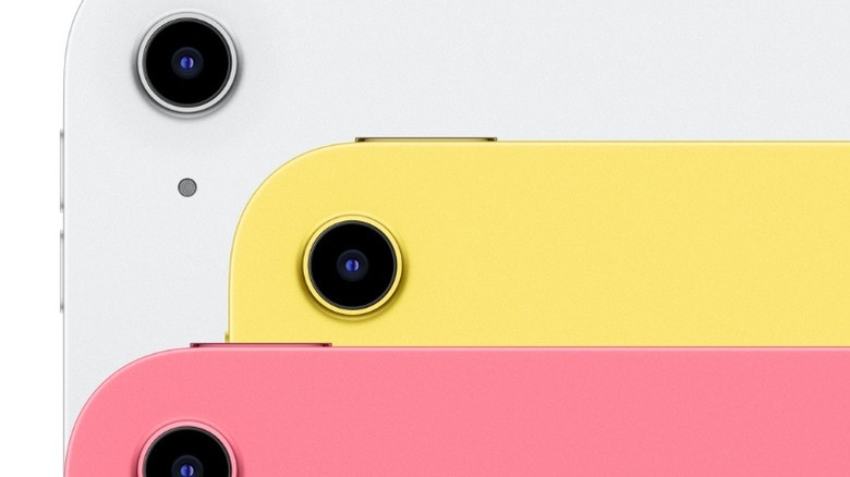 iPad 10 Pro colors on white background