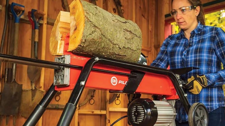 DR Power Equipment Pilot 6 Ton Electric Log Splitter