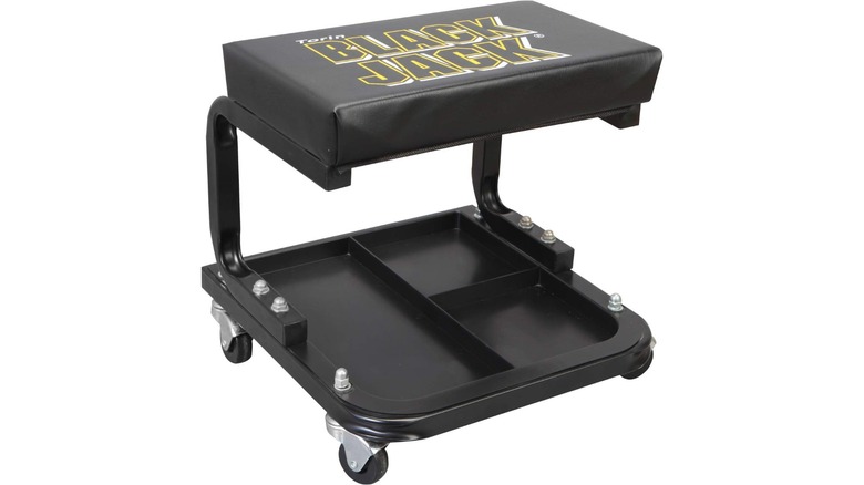 Torin BlackJack Creeper Seat on a white background.