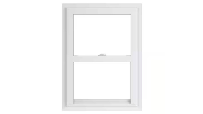 American Craftsman 50 Series Single Hung Window on display