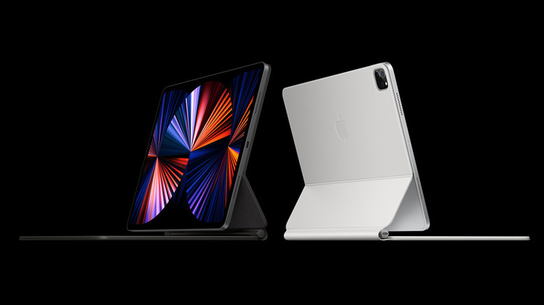 iPad screen showing graphics