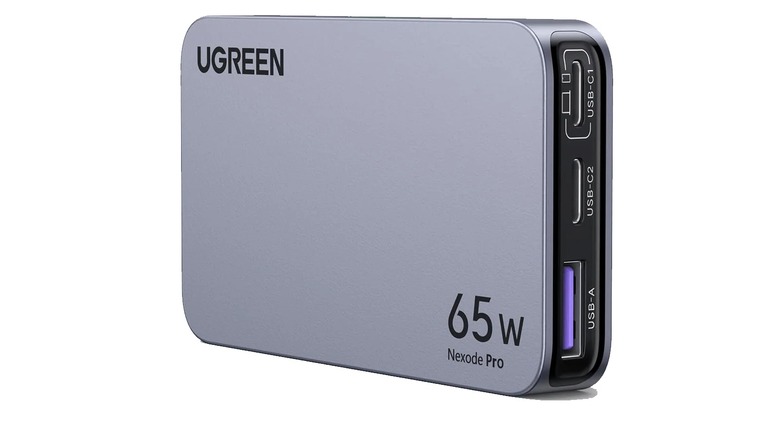 The Ugreen Nexode Pro 65W Slim charger on a white background.