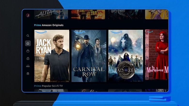 Prime Amazon Originals section