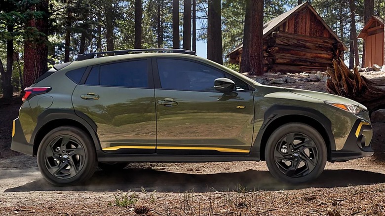 2025 Subaru Crosstrek﻿ parked at cabin