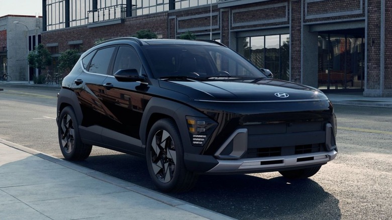 2025 Hyundai Kona parked on street