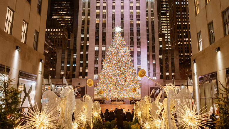 The Rockefeller Center Christmas tree