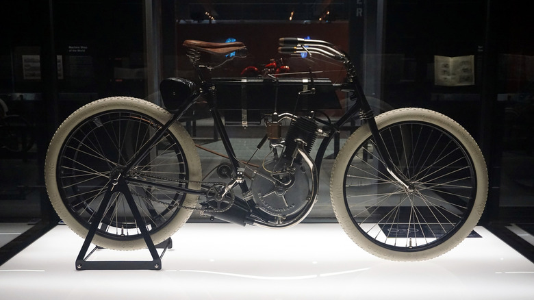 1903/04 Harley-Davidson Motorcycle at the museum