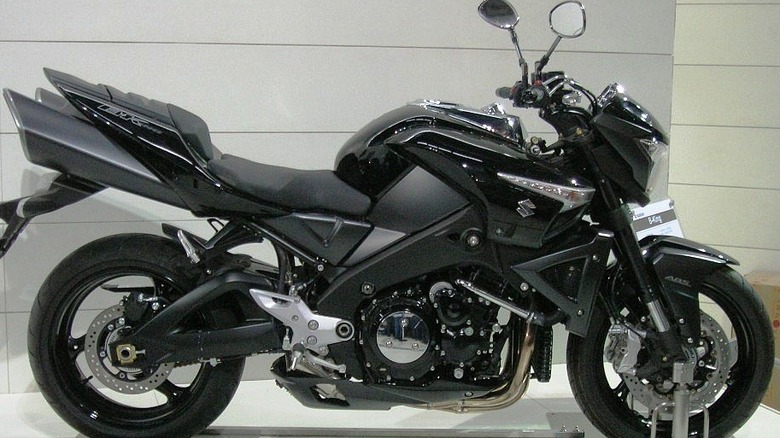 Suzuki B‑King on display