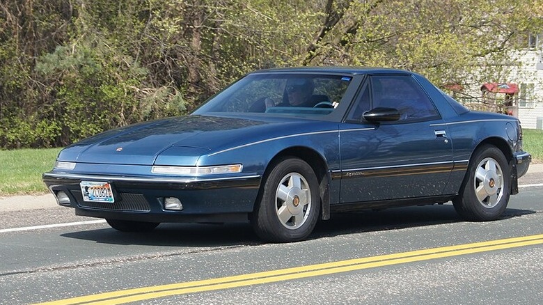Buick Reatta parked on the street